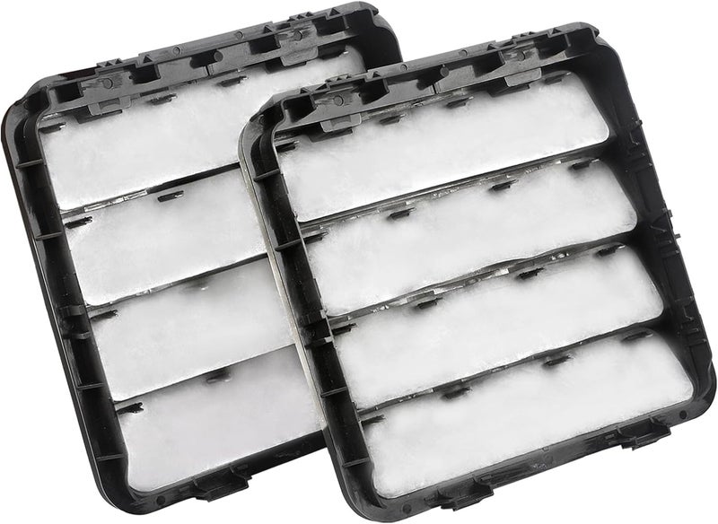 MK-Morzon Body Side Aperture Exhauster Cab Vents Compatible with Jeep Dodge Ram 1500 2500 3500 Cab Rear Air Pressure Cabin Vents Replaces# 68323649AB (2Pcs) - Image 1